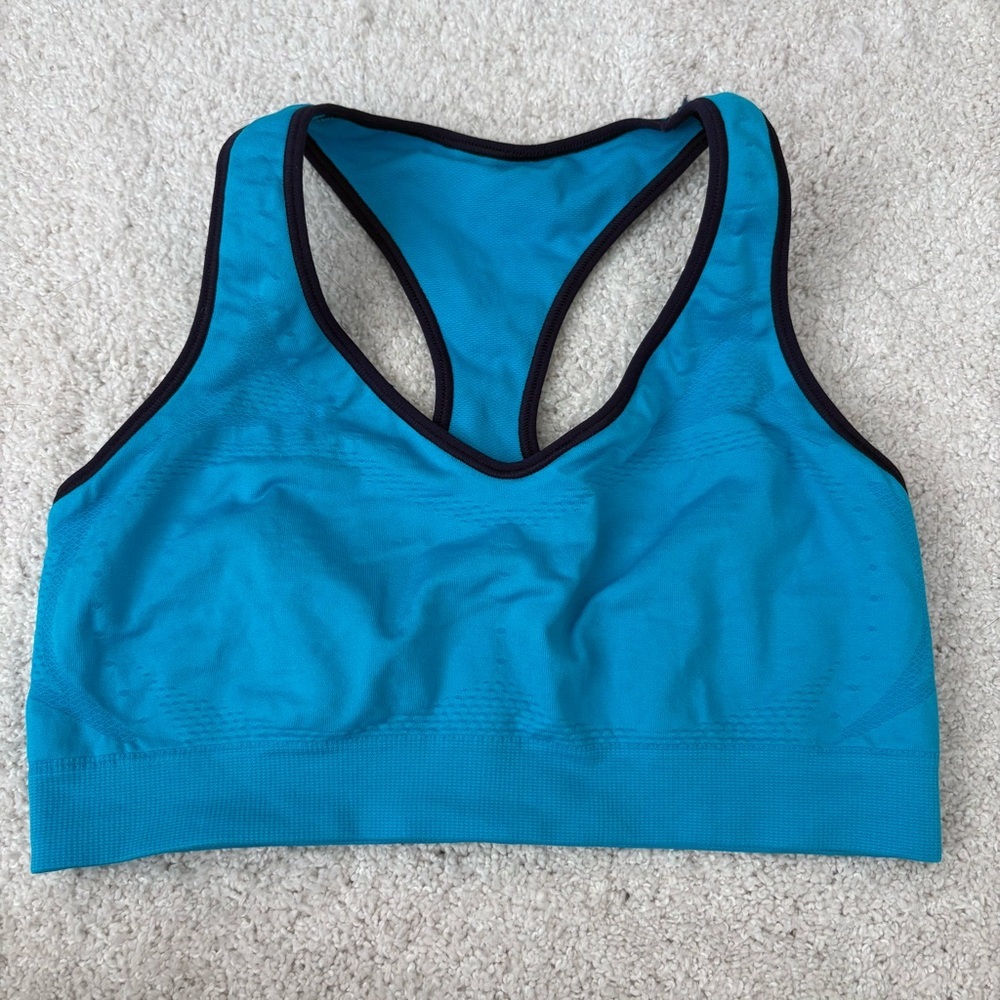 Hanes Blue Jogbra Sports Bra